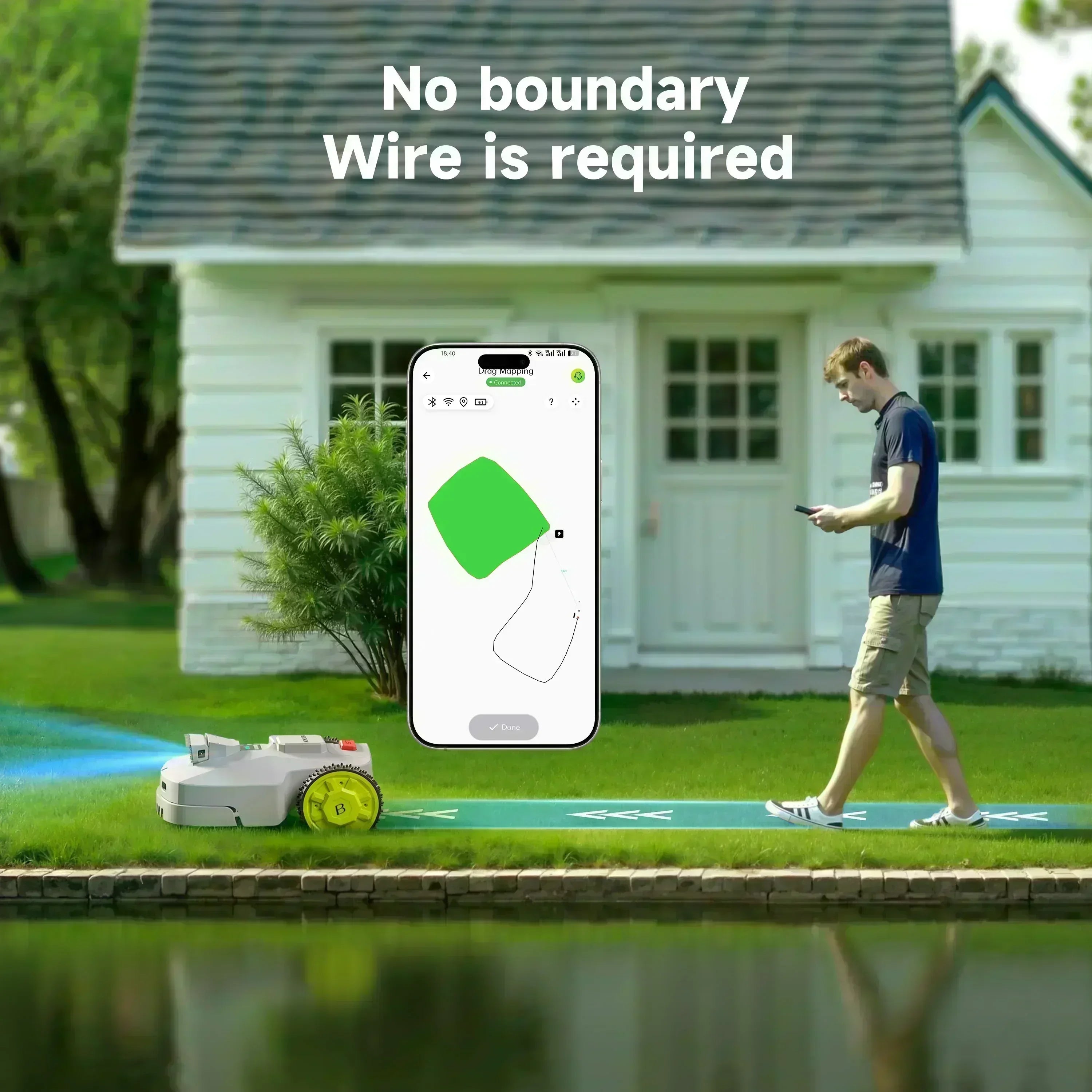 Titan-100 Robotic Lawn Mower